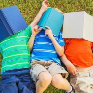 reading kids